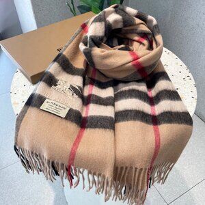 Burberry Classic Check Cashmere Scarf